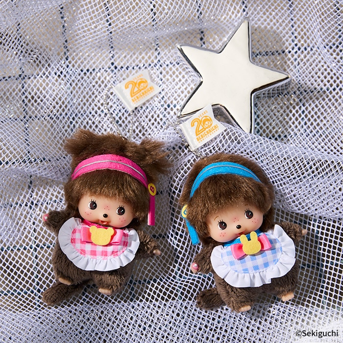 Monchhichi Babychic Idol SS Big Face Keychain