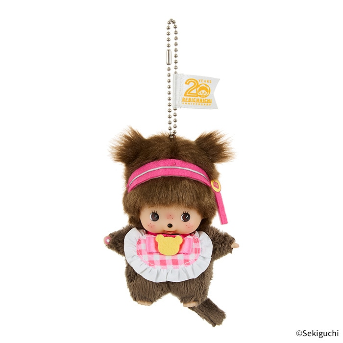 Monchhichi Babychic Idol SS Big Face Keychain