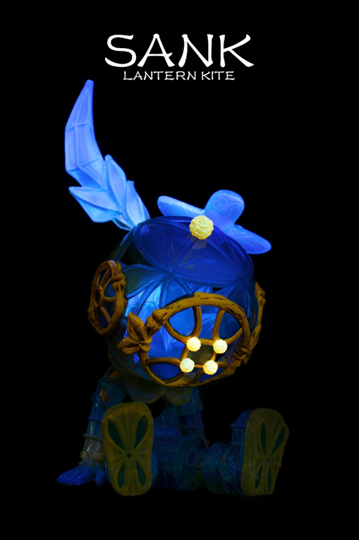 Good Night Series-Lantern Kite-Sky Haze