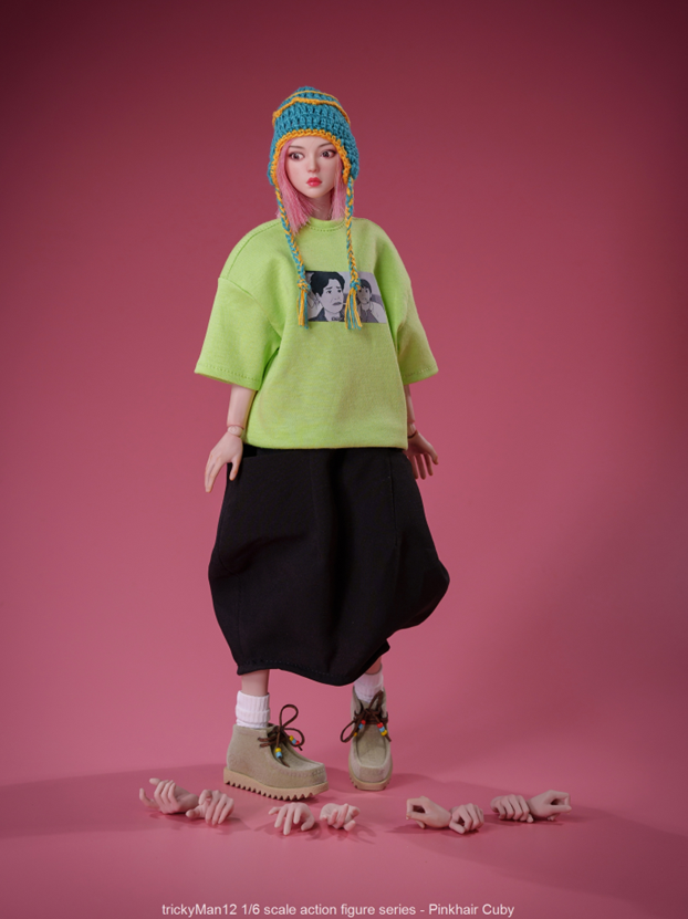 [Pre-order] TrickyMan12 1/6  Pinkhair Cuby 2025