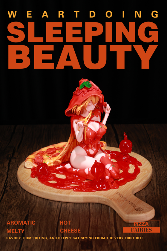 [Pre-order] Sleeping Beauty-Pizza Fairies-Classic Tomato