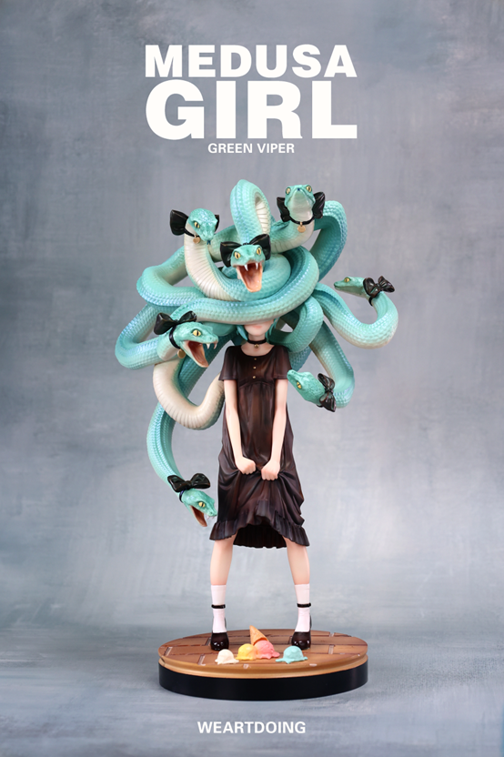 [Pre-order] Medusa Girl-Green Viper