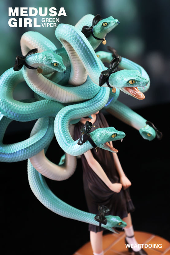 [Pre-order] Medusa Girl-Green Viper