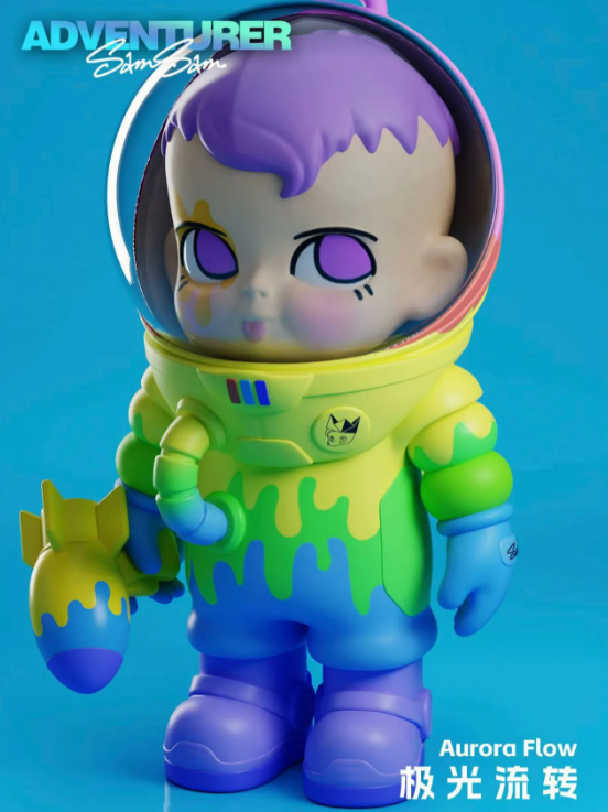 PAWS X Kenny Wong - Adventurer SamSam 100% Blind Box Series PAWS X Kenny Wong - Adventurer SamSam 100% Blind Box Series