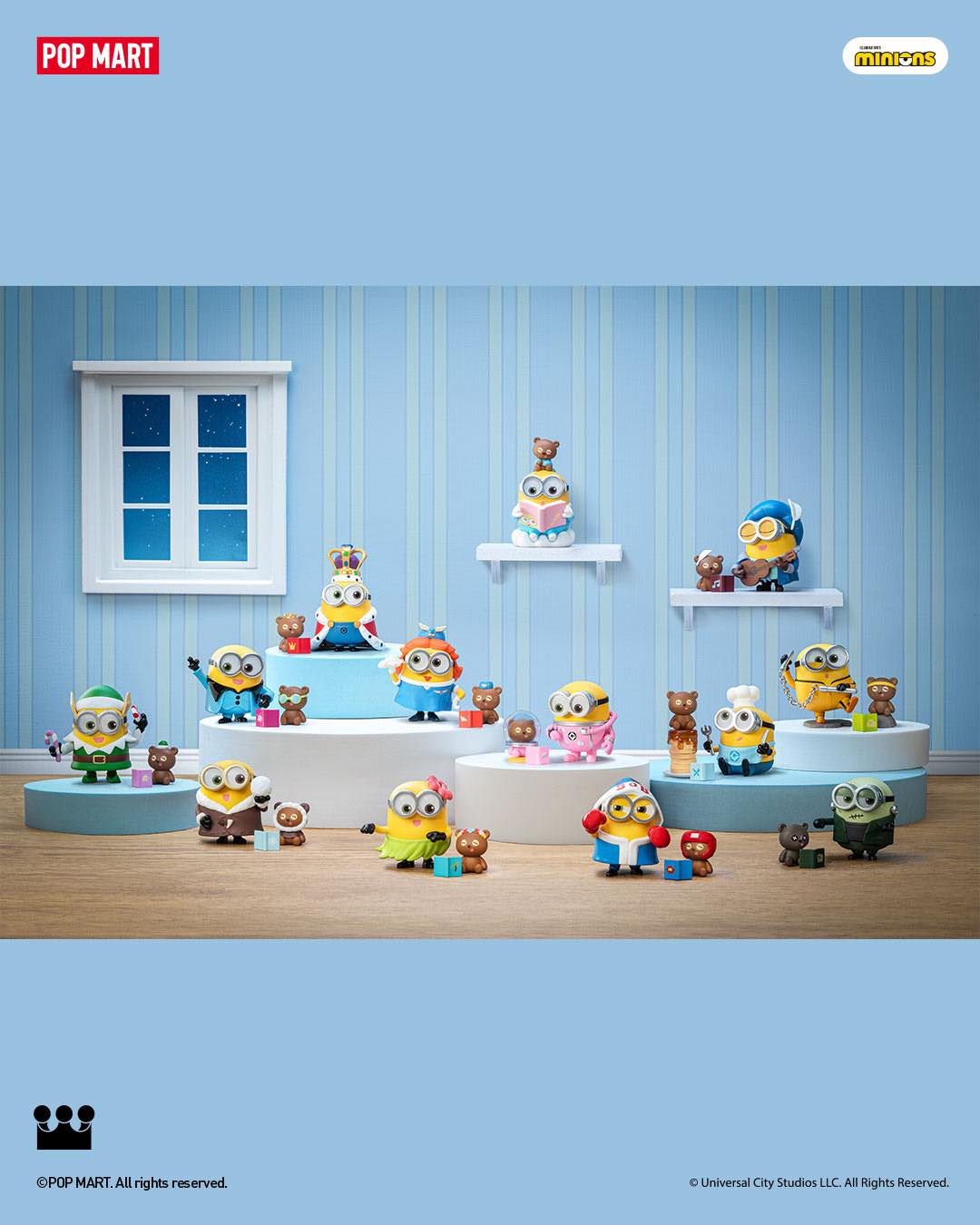 Minions Bedtime Stories by Bob and Tim Series Figures