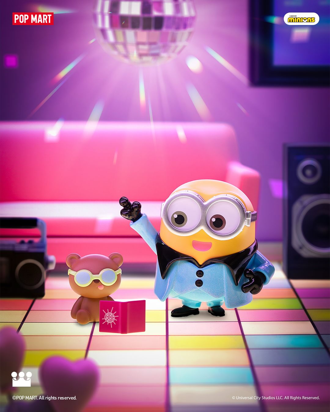 Minions Bedtime Stories by Bob and Tim Series Figures