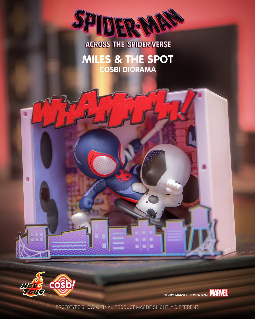 Cosbaby Spider-Man Across The Spider-Verse Diorama Collection