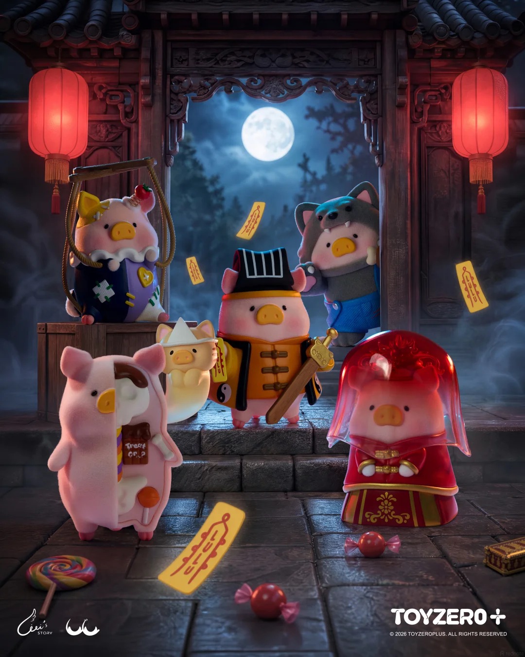 LuLu The Piggy Can‑Can Surprise Series Vol.3 Blind Box