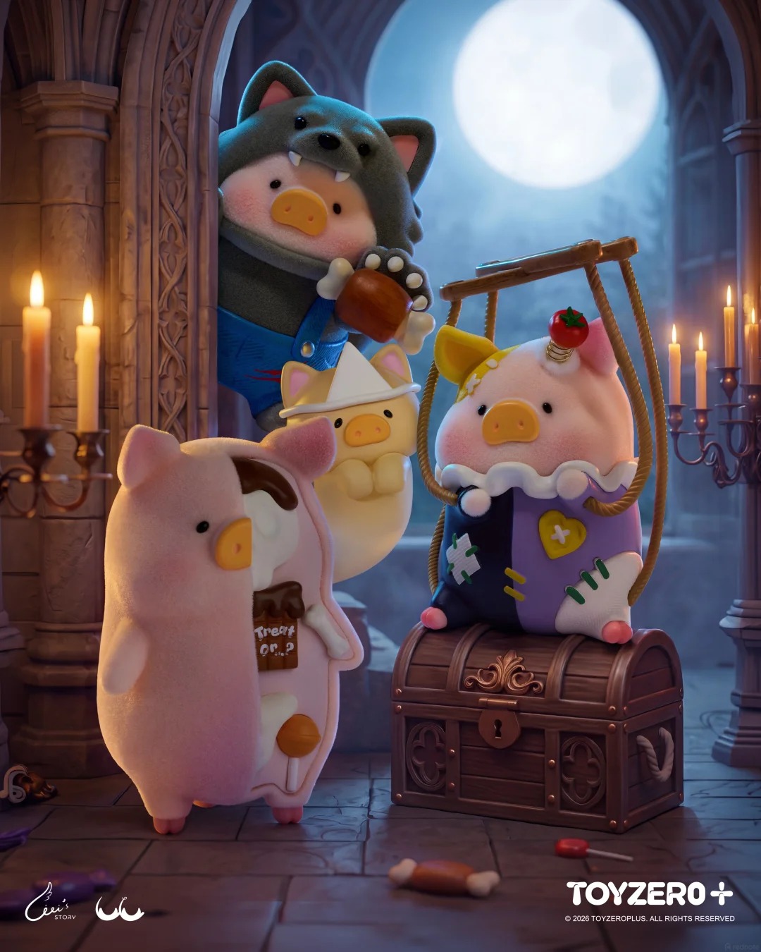 LuLu The Piggy Can‑Can Surprise Series Vol.3 Blind Box
