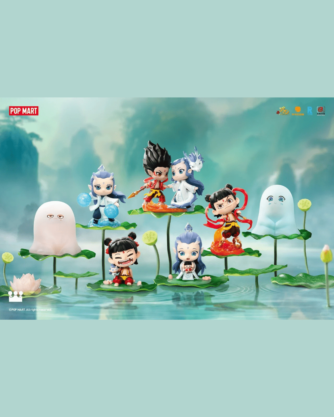 Nezha's Demon Child Roars The Sea Blind Box Series