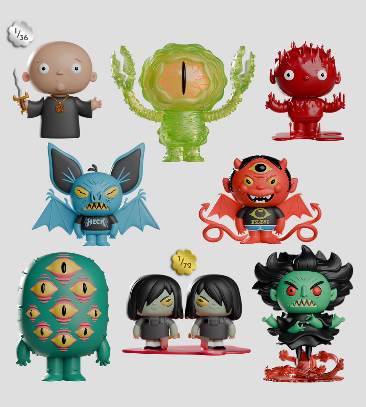 Kaleidos Crative Odds N Sods Blind Box S1