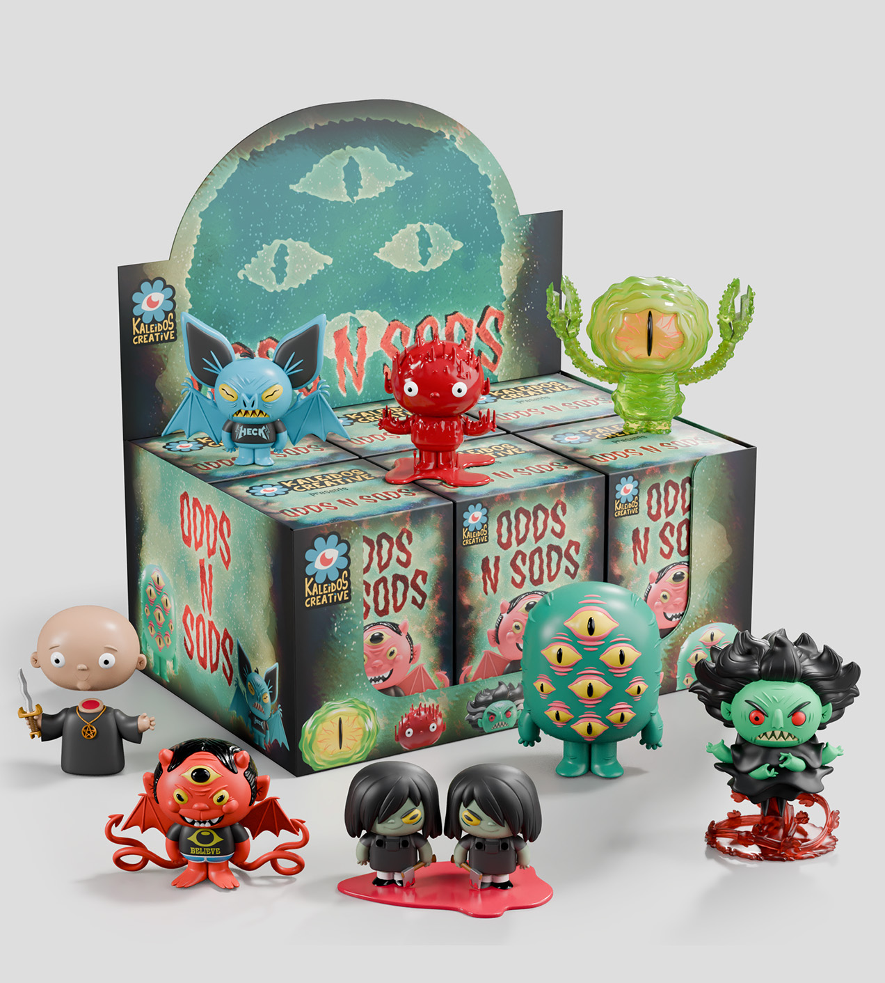 Kaleidos Crative Odds N Sods Blind Box S1