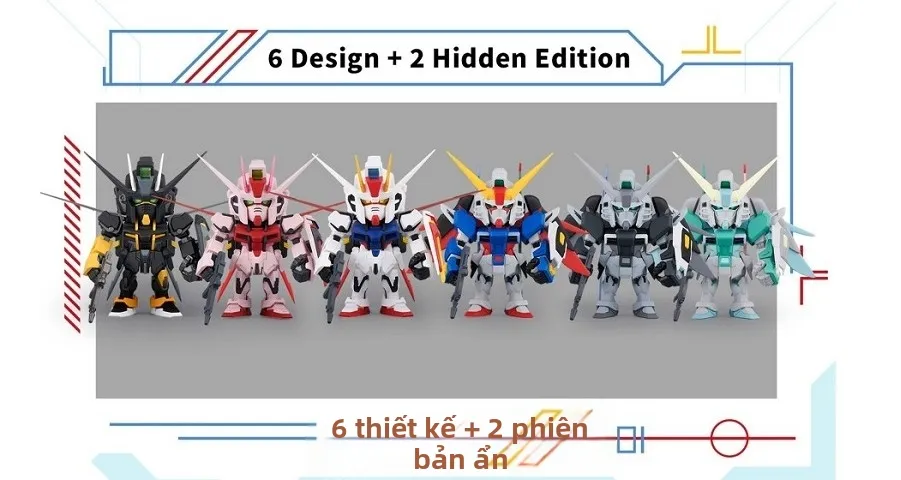 QMSV MINI STRIKE & DESTINY GUNDAM