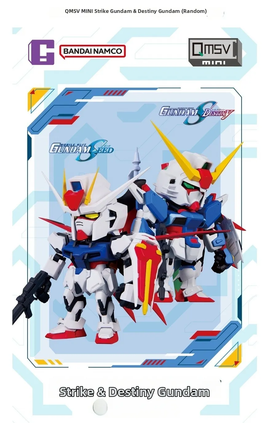 QMSV MINI STRIKE & DESTINY GUNDAM