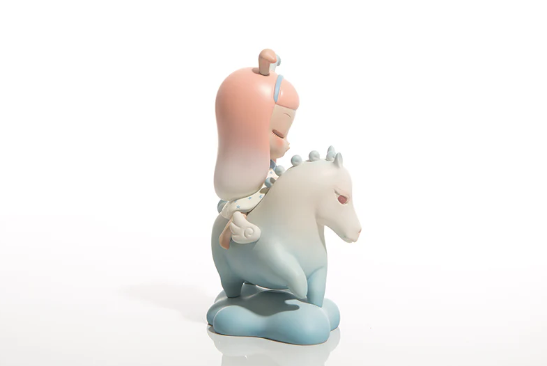 White Night Fairy - Sky Horse Paradise - Lite - Baby Blue