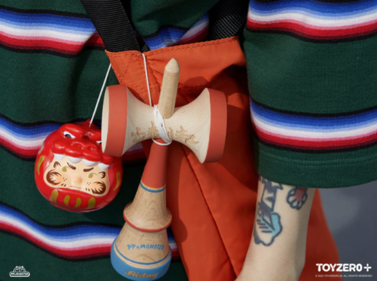 PP X Monster Daruma Kendama