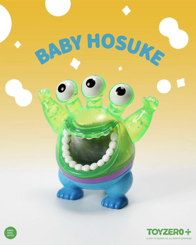 Fluorescent green Baby hosuke