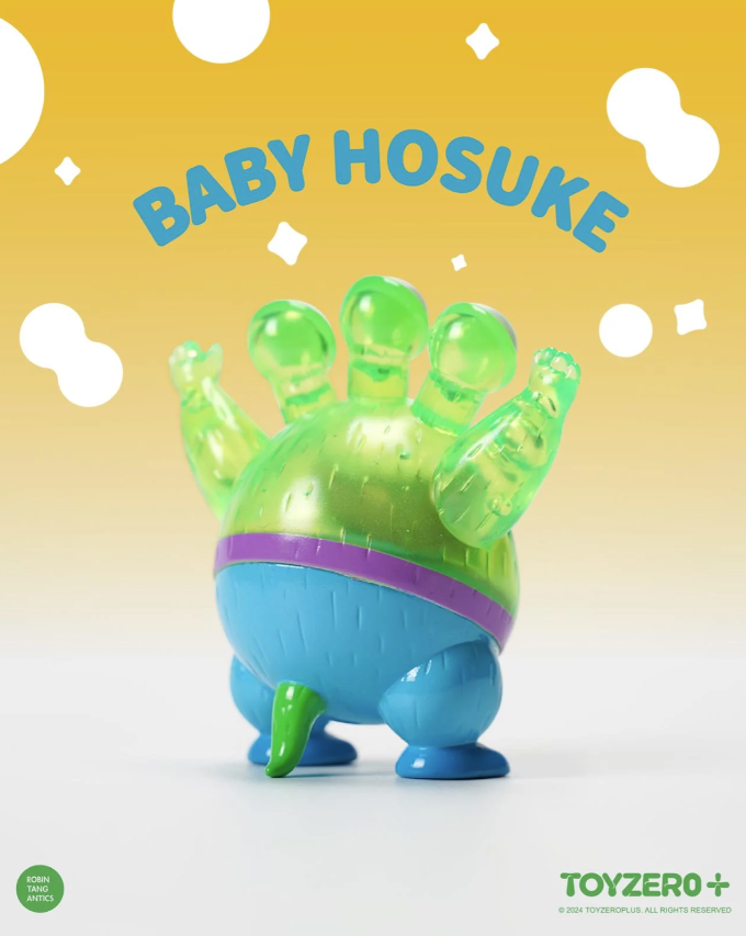 Fluorescent green Baby hosuke