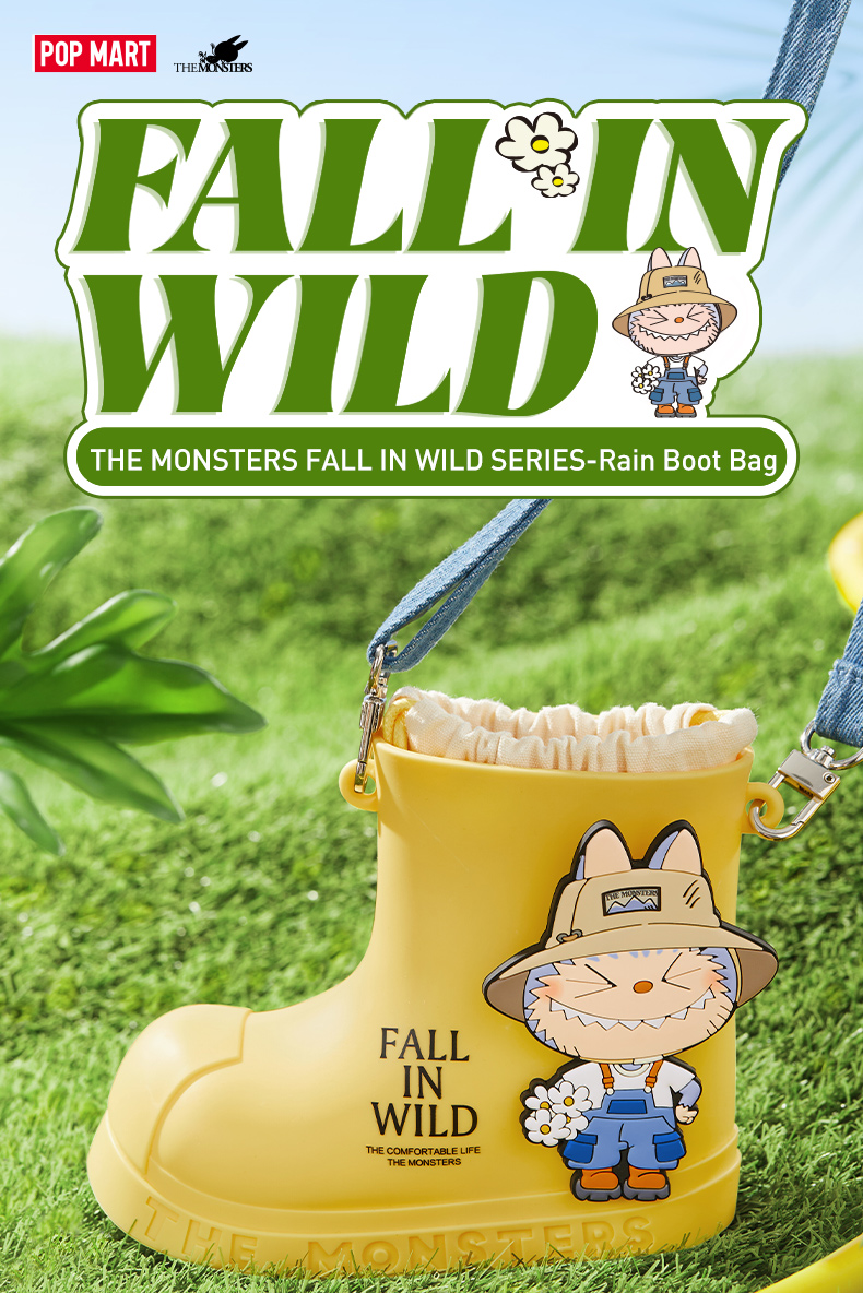 THE MONSTERS FALL IN WILD SERIES-Rain Boot Bag