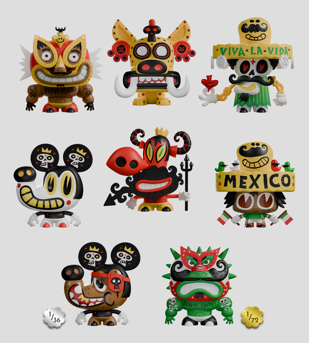 Kaleidos Creative - Super Machito Blind Box