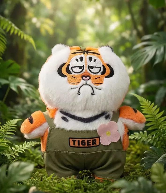 I'm not Fat Tiger-Tropical series plush Blind Box