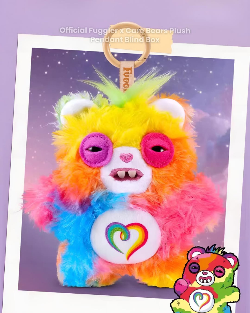 Fuggler Care Bears Key Ring Blind Box Series