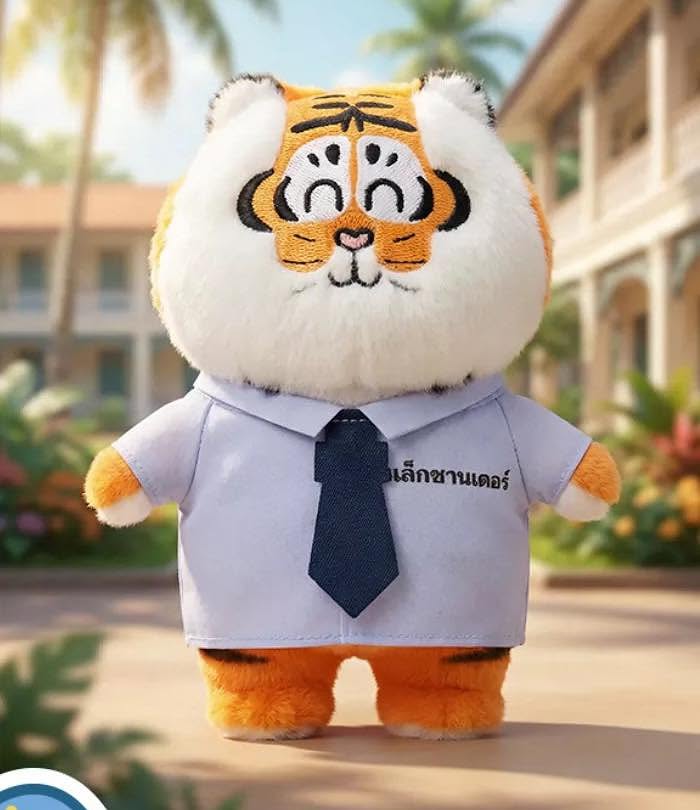 I'm not Fat Tiger-Tropical series plush Blind Box