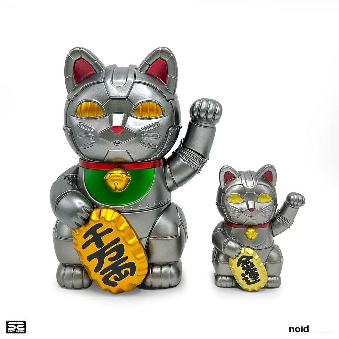 Mecha Maneki Neko ( Silver )