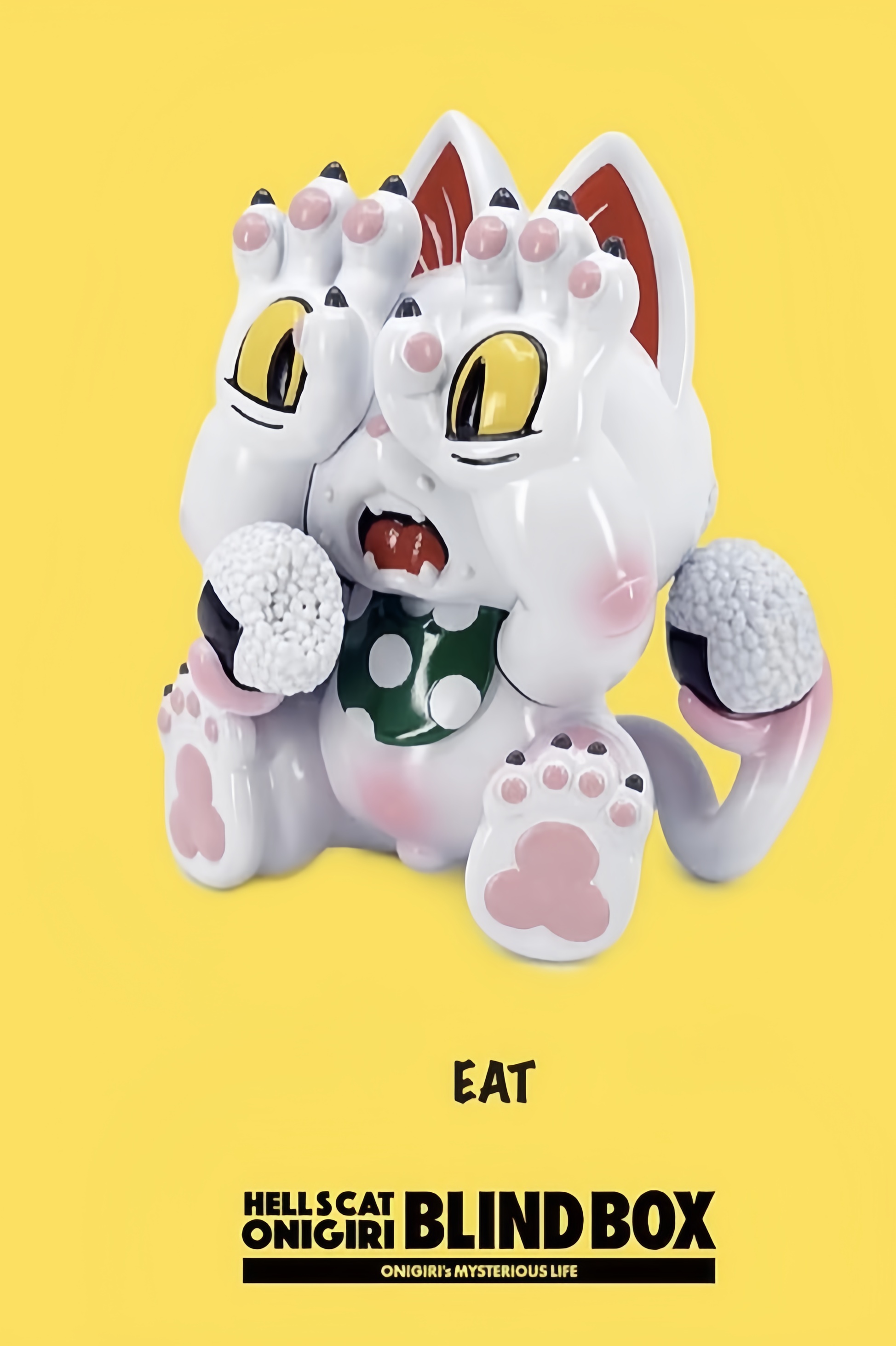 Hell's Cat Onigiri - Blind Box Series