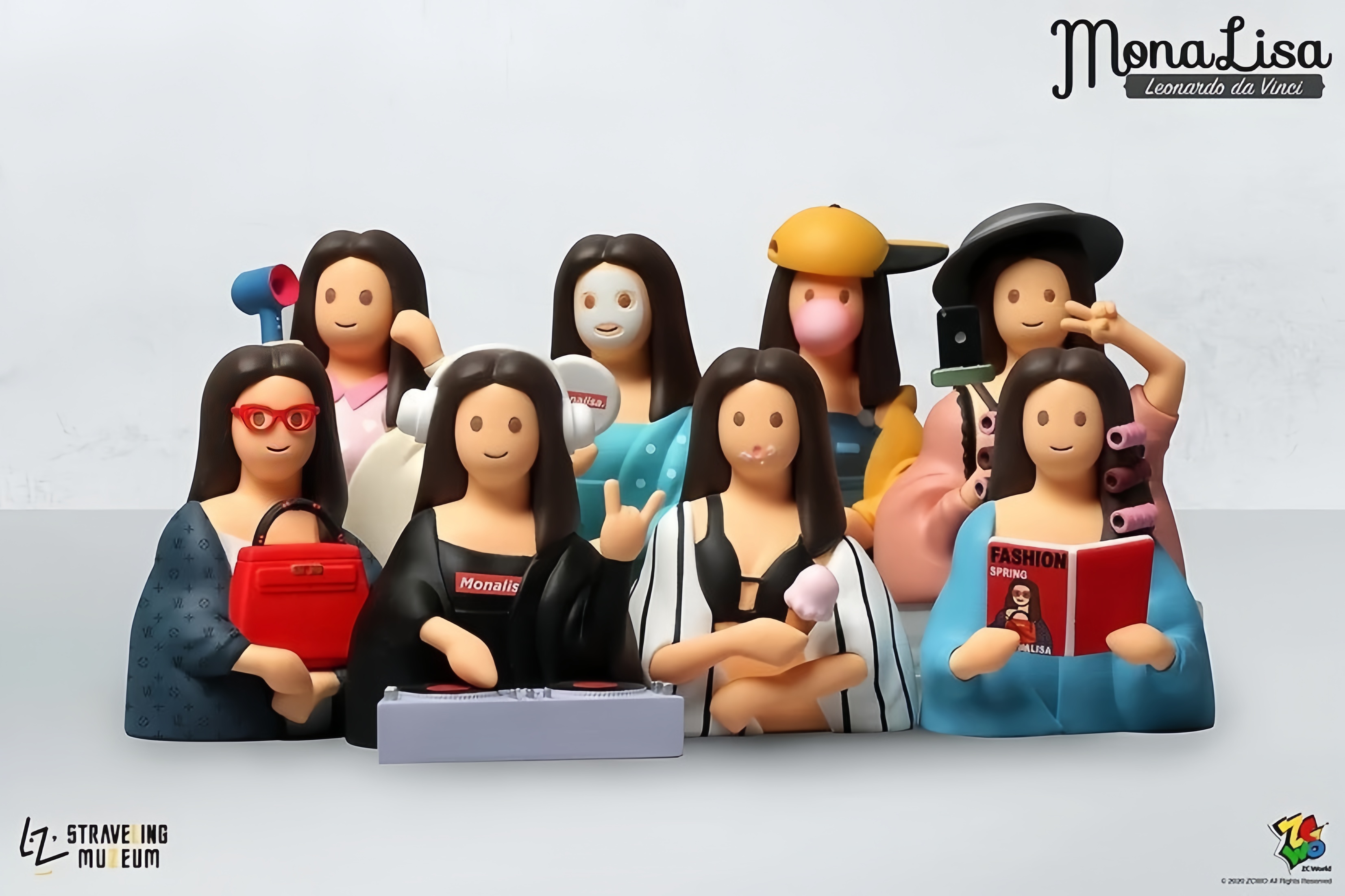 Mona Lisa Mini Figures