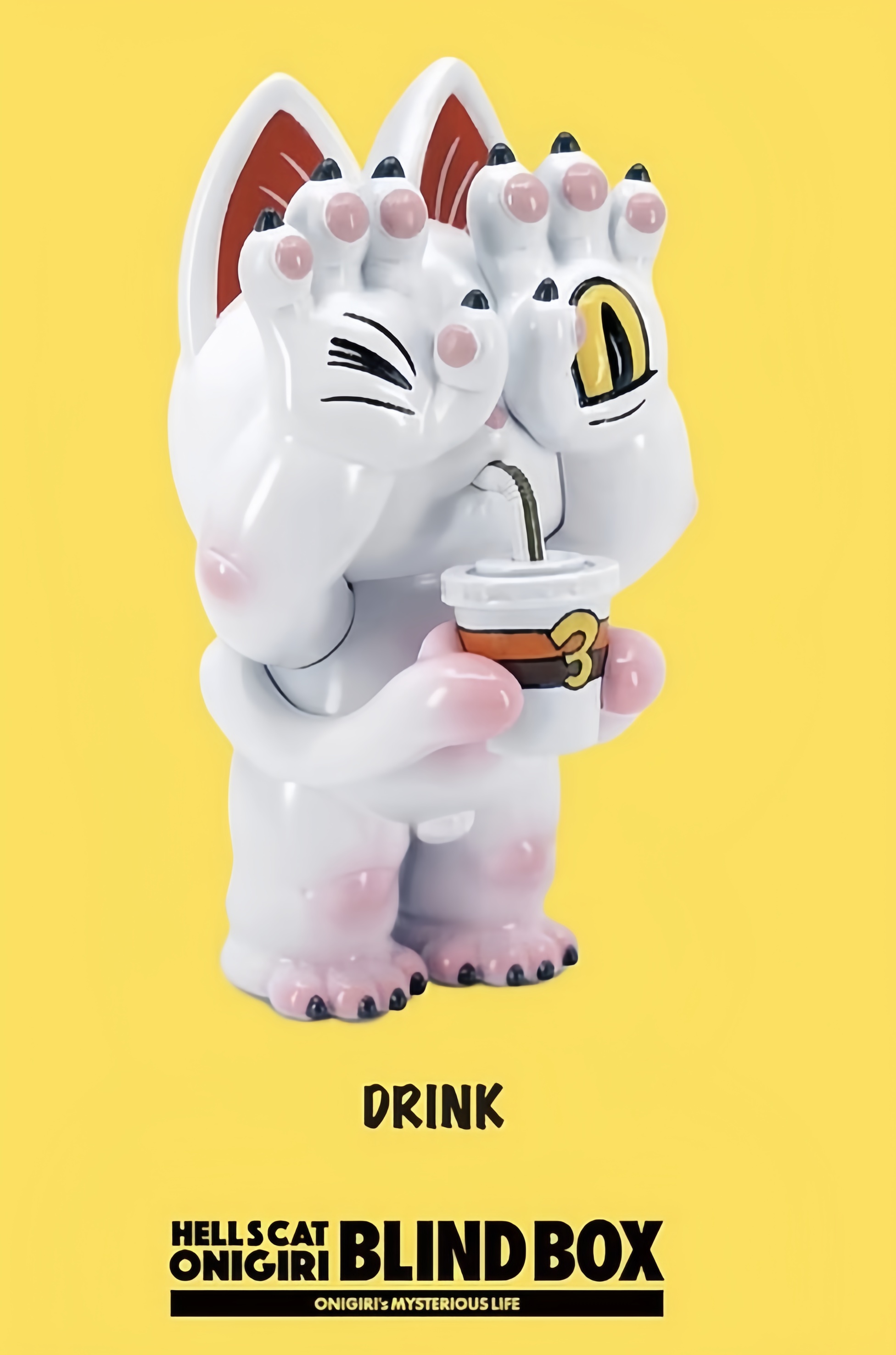 Hell's Cat Onigiri - Blind Box Series