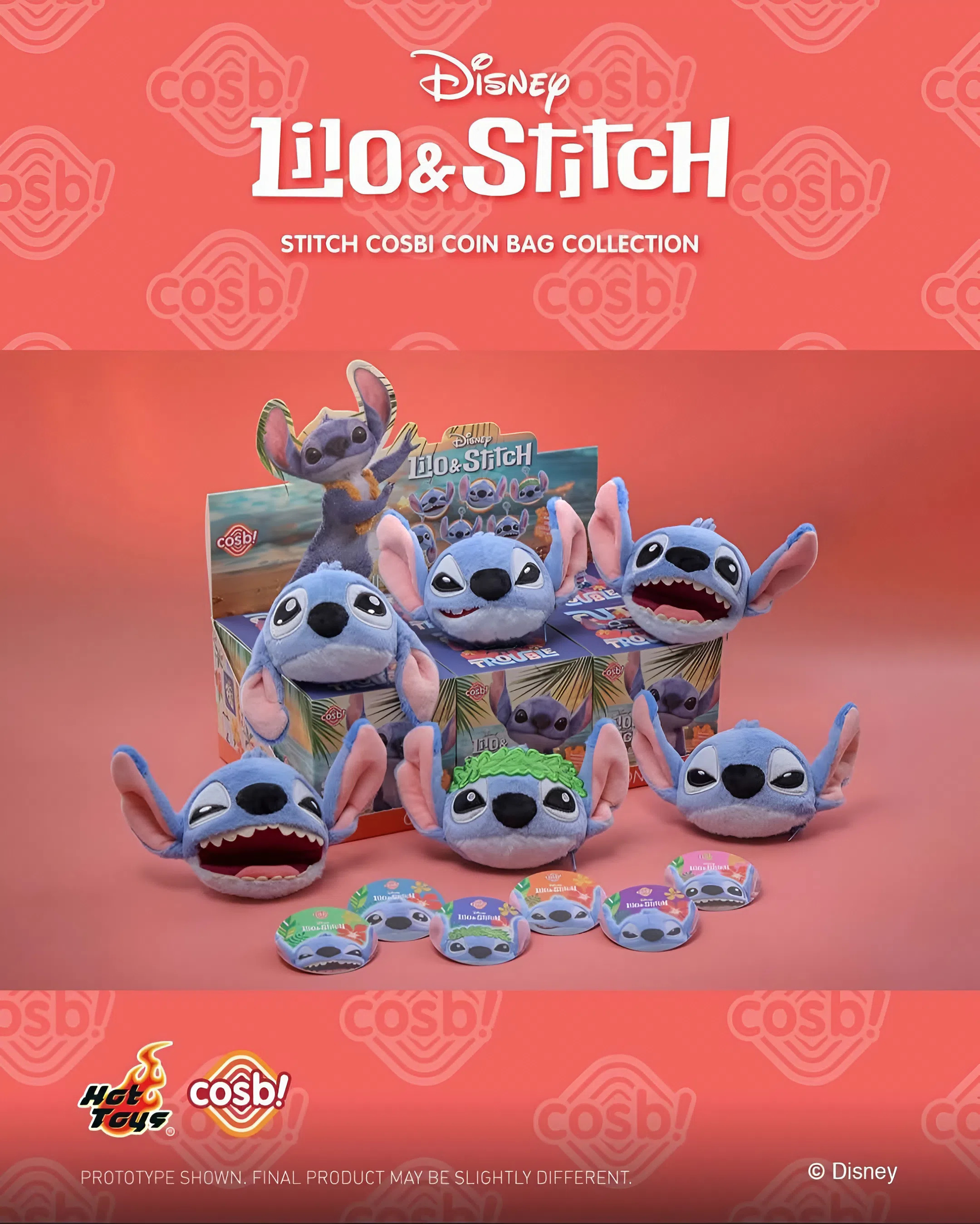 Lilo & Stitch Cosbi Coin Bag Collection