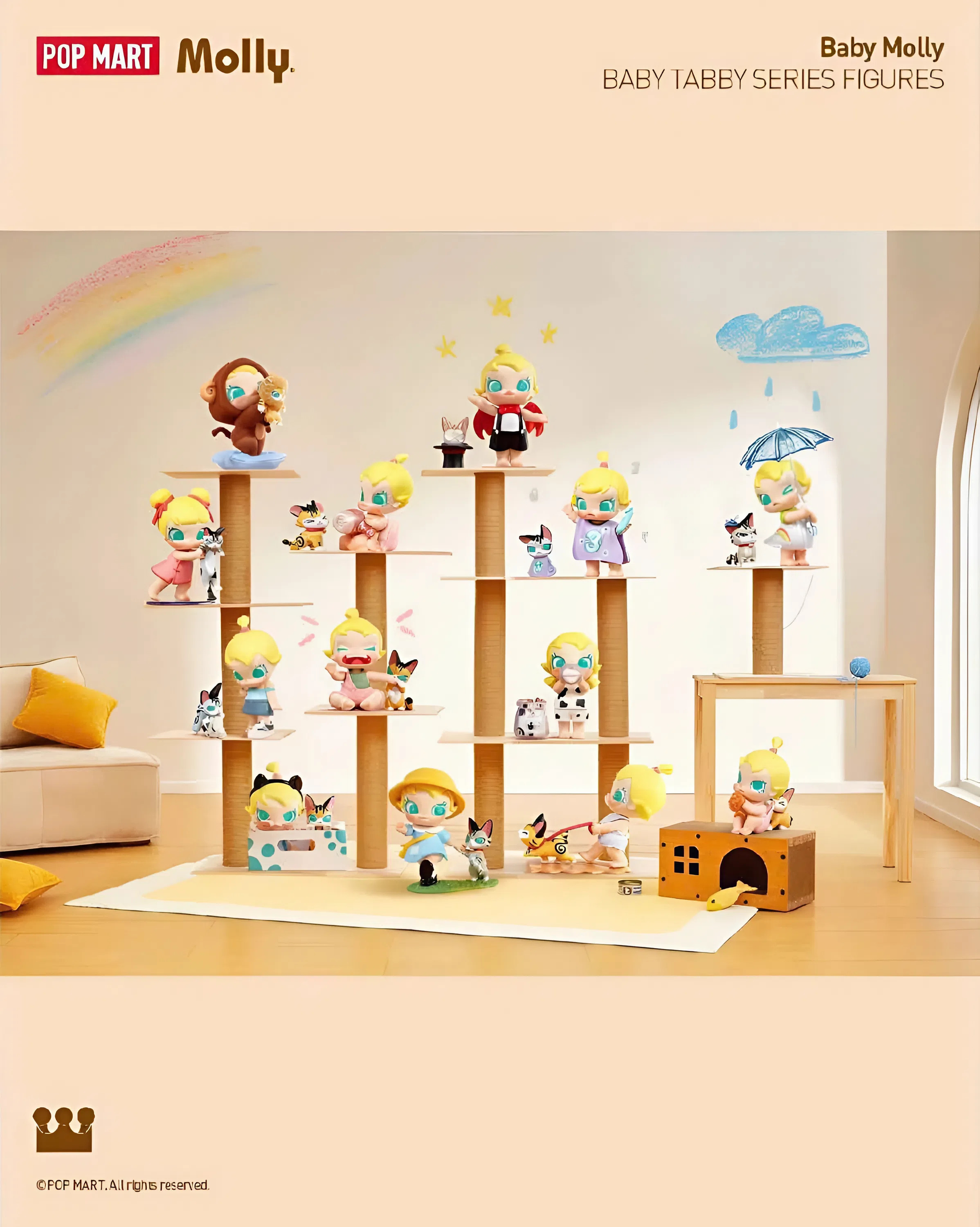 Baby Molly & Baby Tabby Series Figures
