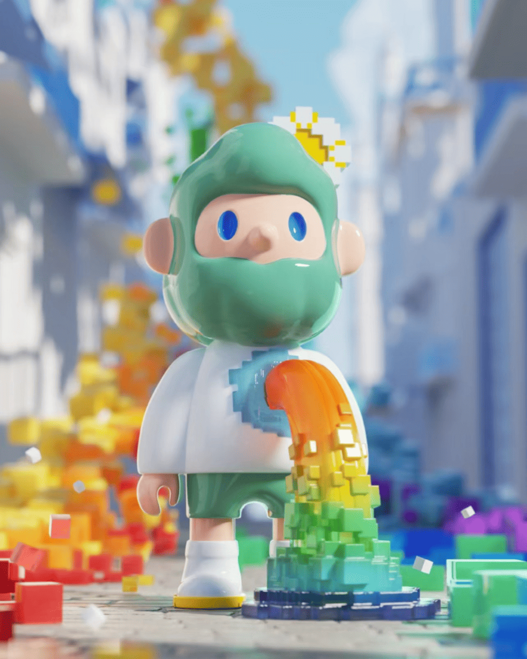 Farmer Bob - Next Generation Pixel Universe Blind Box Series