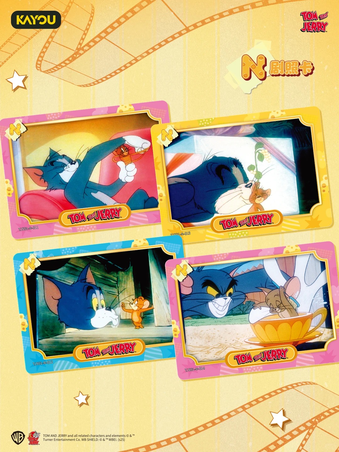 Collectibles Card Tom và Jerry Happy Enemies – Fun Chase Edition 1