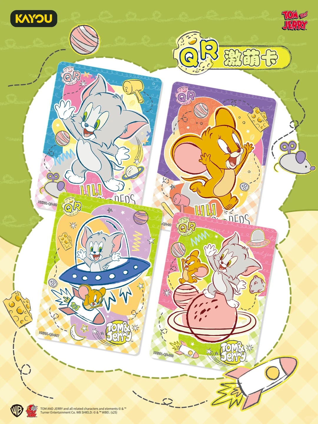 Collectibles Card Tom và Jerry Happy Enemies – Fun Chase Edition 1