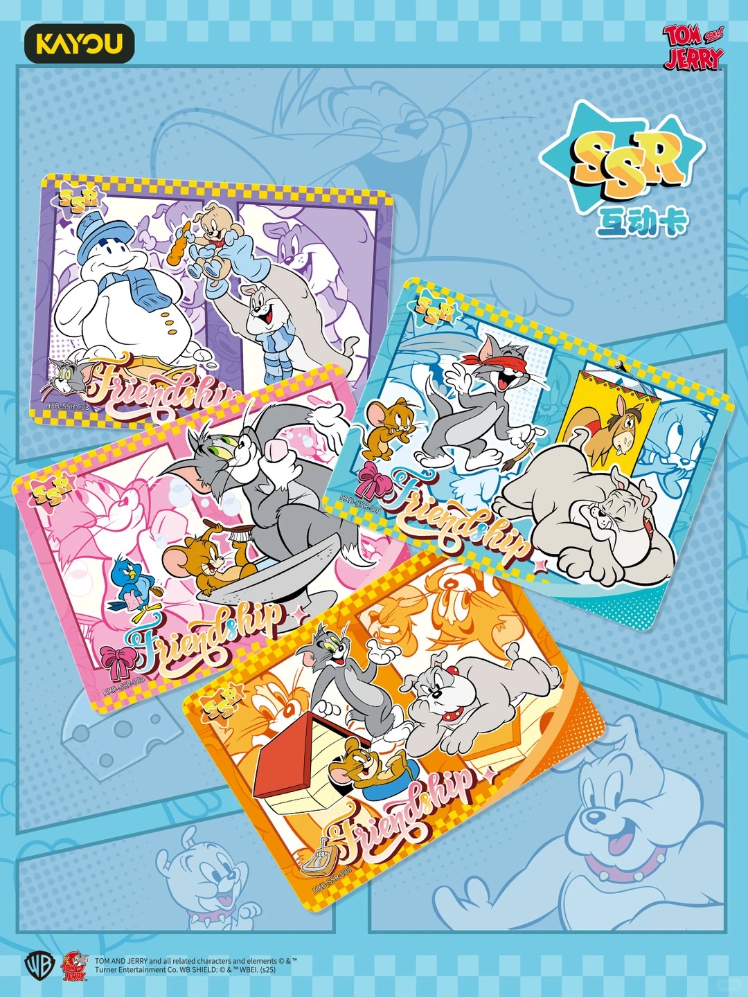 Collectibles Card Tom và Jerry Happy Enemies – Fun Chase Edition 1