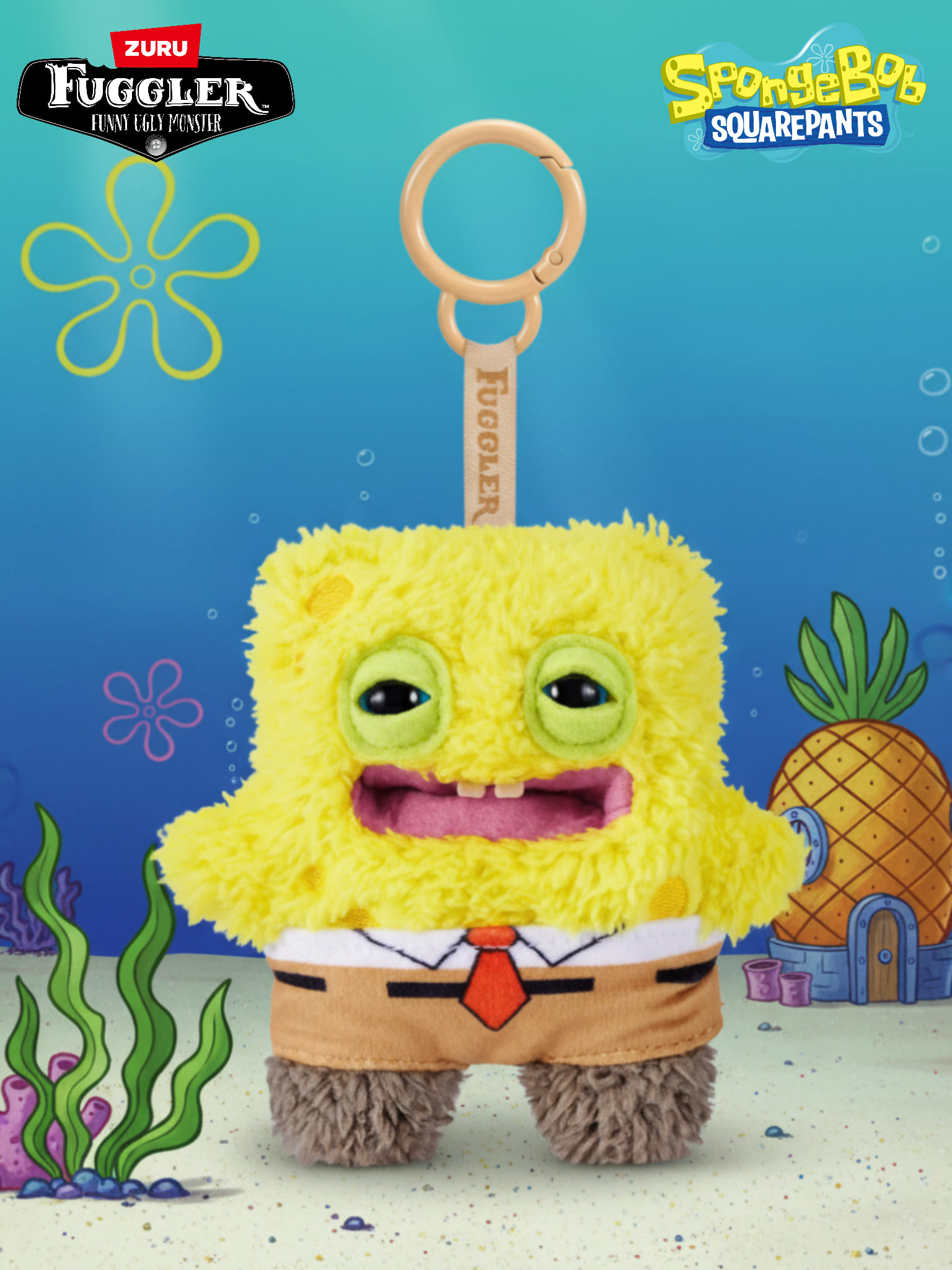 Fuggler Spongebob Keyrings