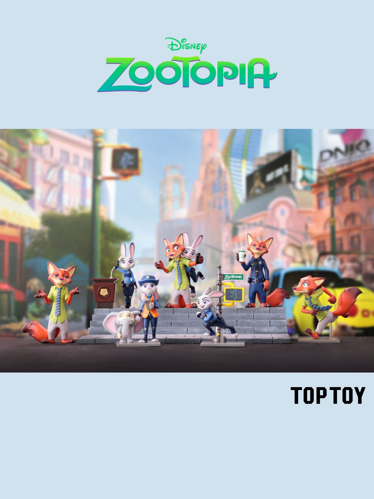 Disney Zootopia Judy and Nick Story Blind Box Series