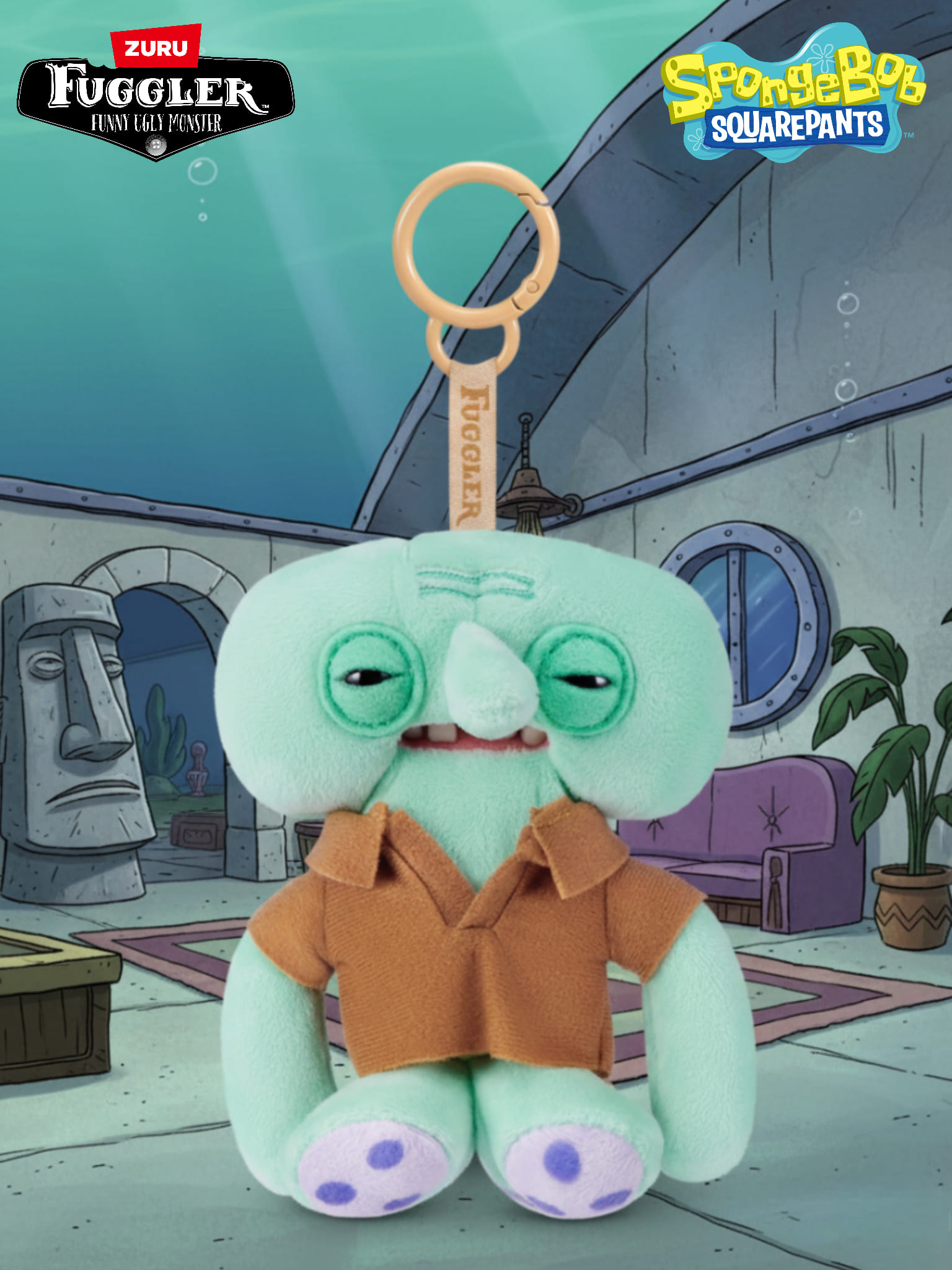 Fuggler Spongebob Keyrings