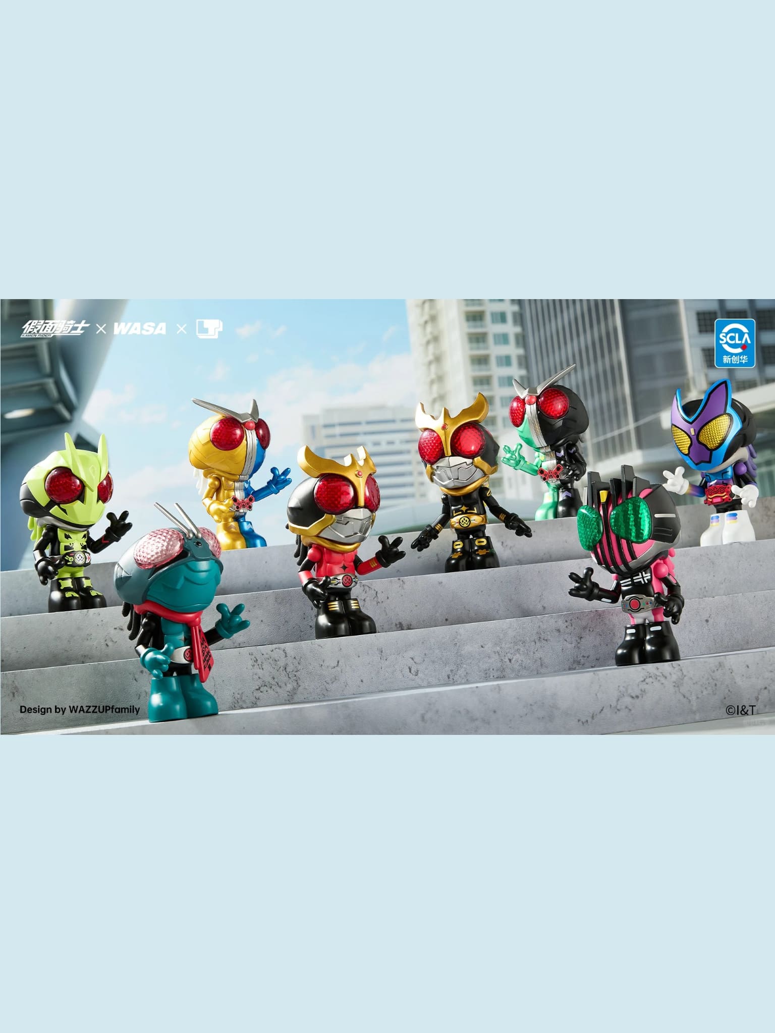 Kamen Rider x Wasa Kamen Rider 206 Wasababy Blindbox Series