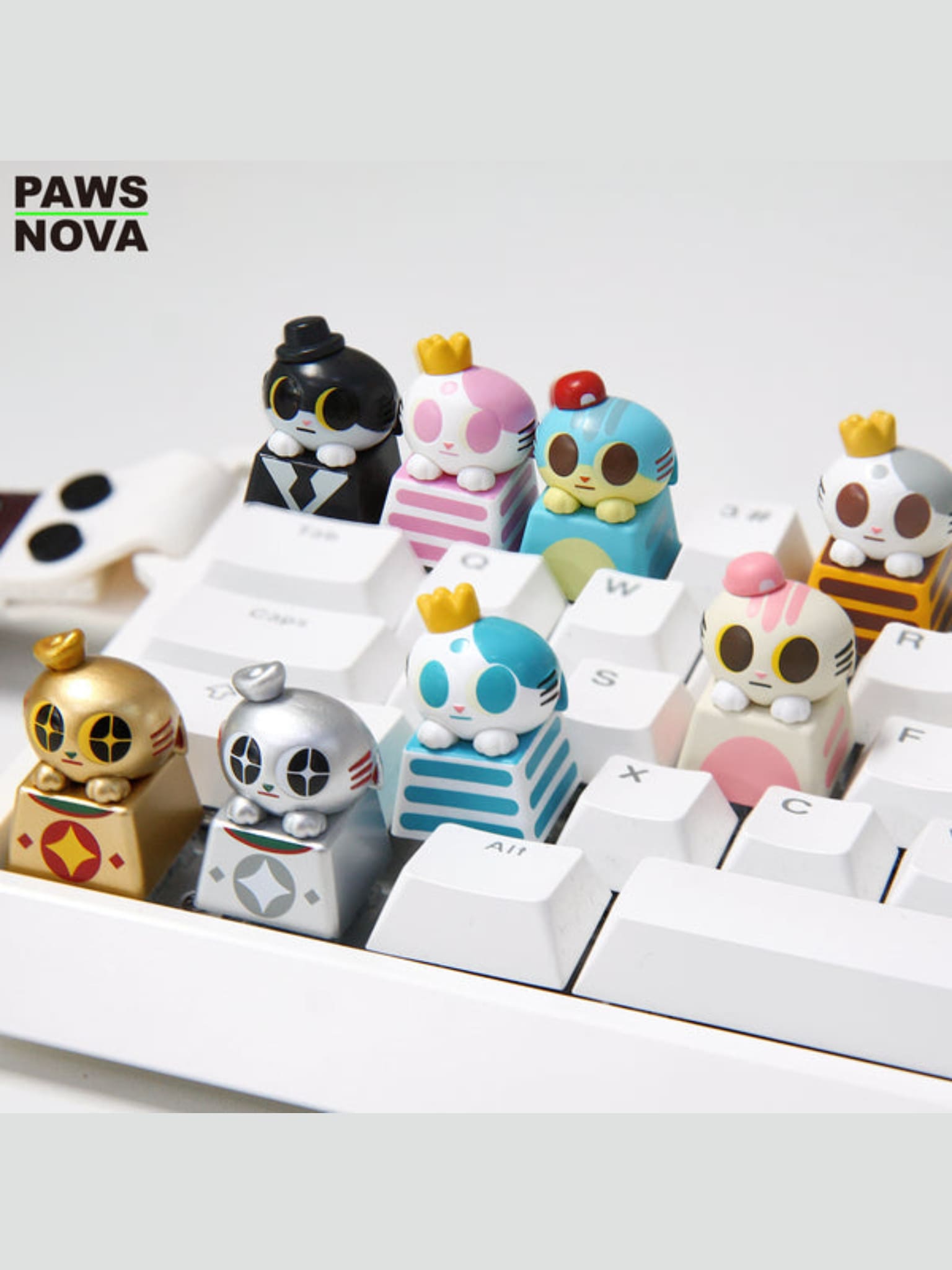 DOSHIICAT FINGERTIP MINIKEYCAP BLIND BOX