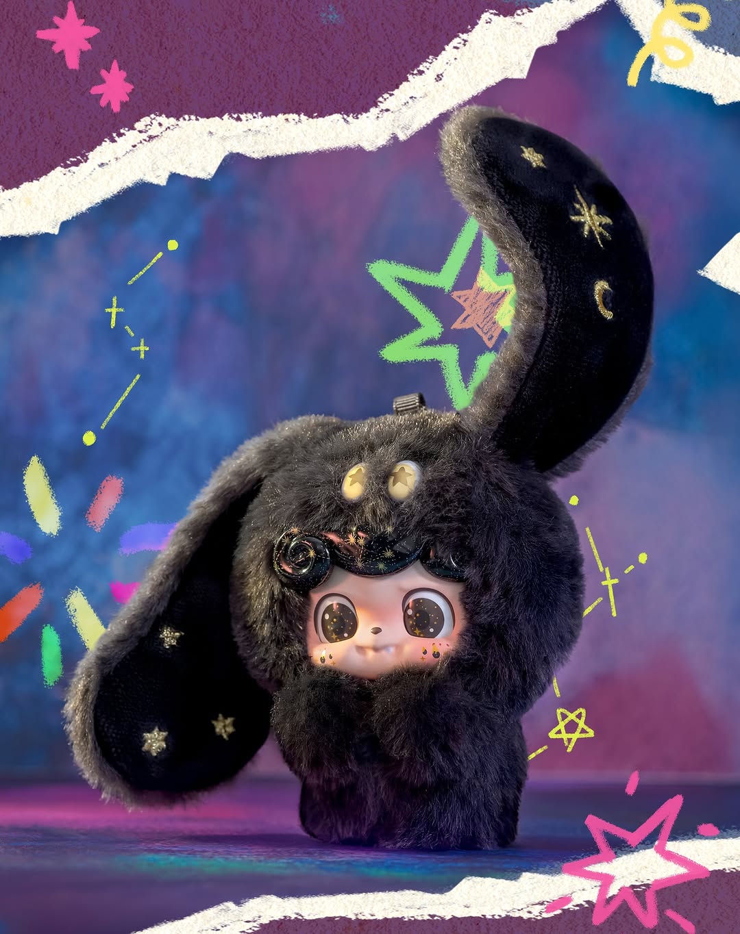 Q.kid Emotional Furry Monster Pendant Blind Box Series !