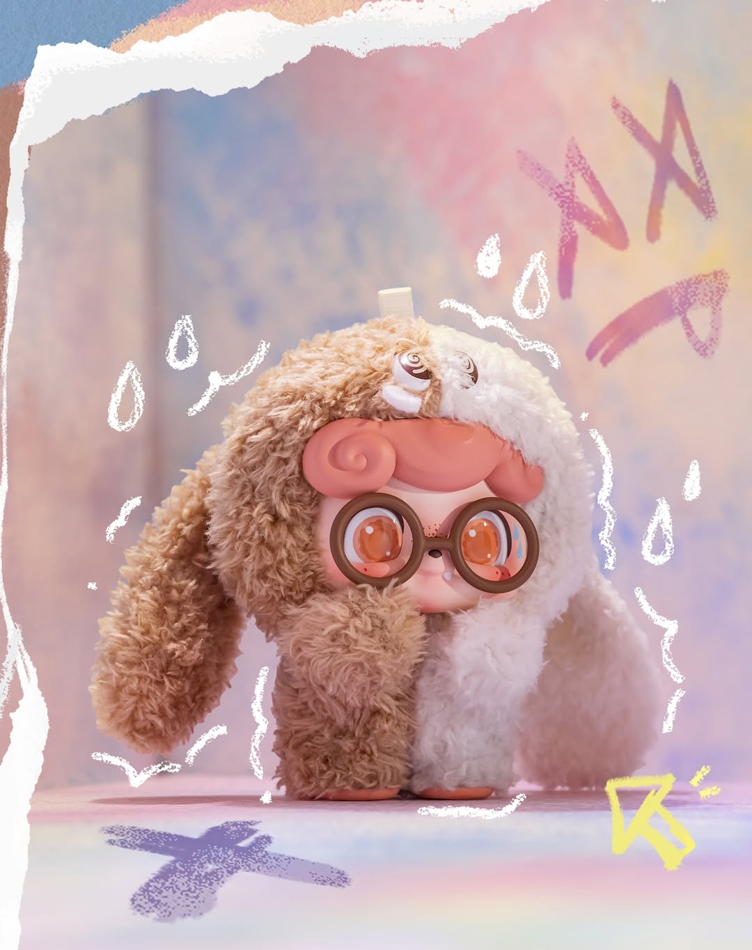 Q.kid Emotional Furry Monster Pendant Blind Box Series !