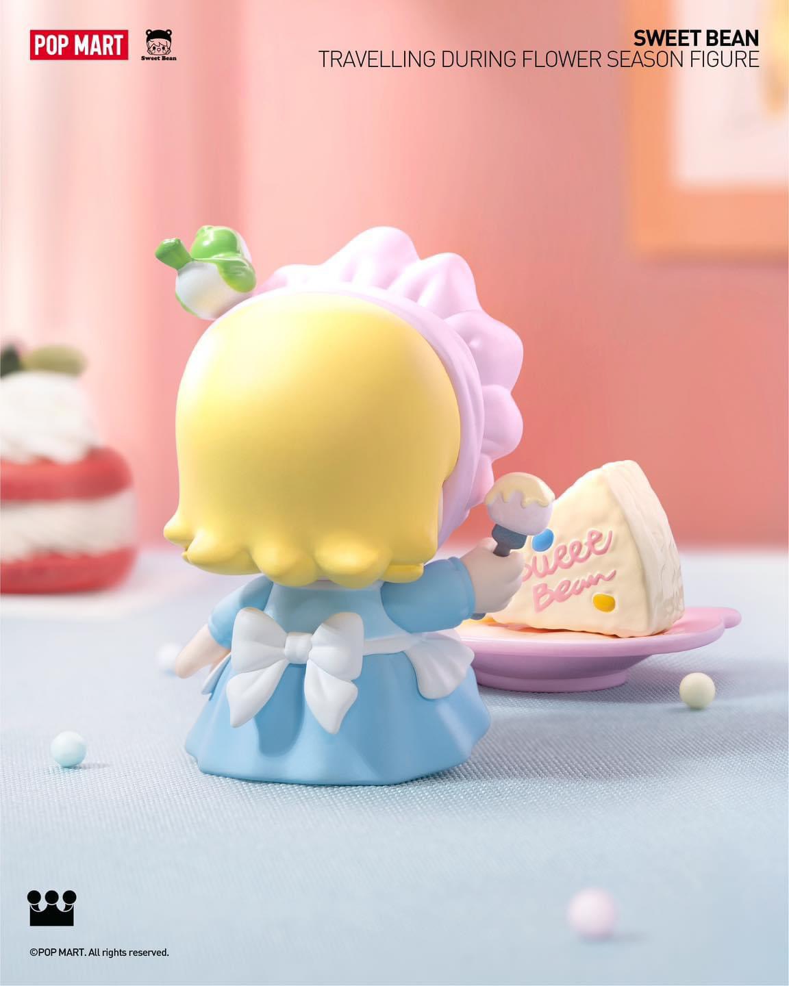 Sweet Bean Travelling During Flower Season Figure