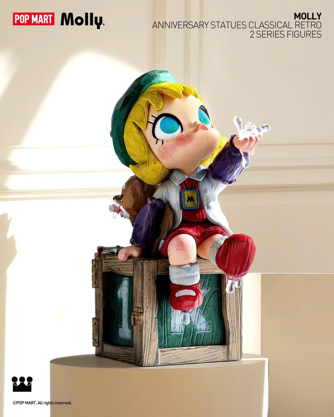 MOLLY Anniversary Statues Classical Retro 2 Series