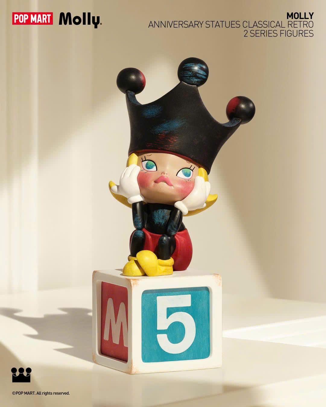 MOLLY Anniversary Statues Classical Retro 2 Series