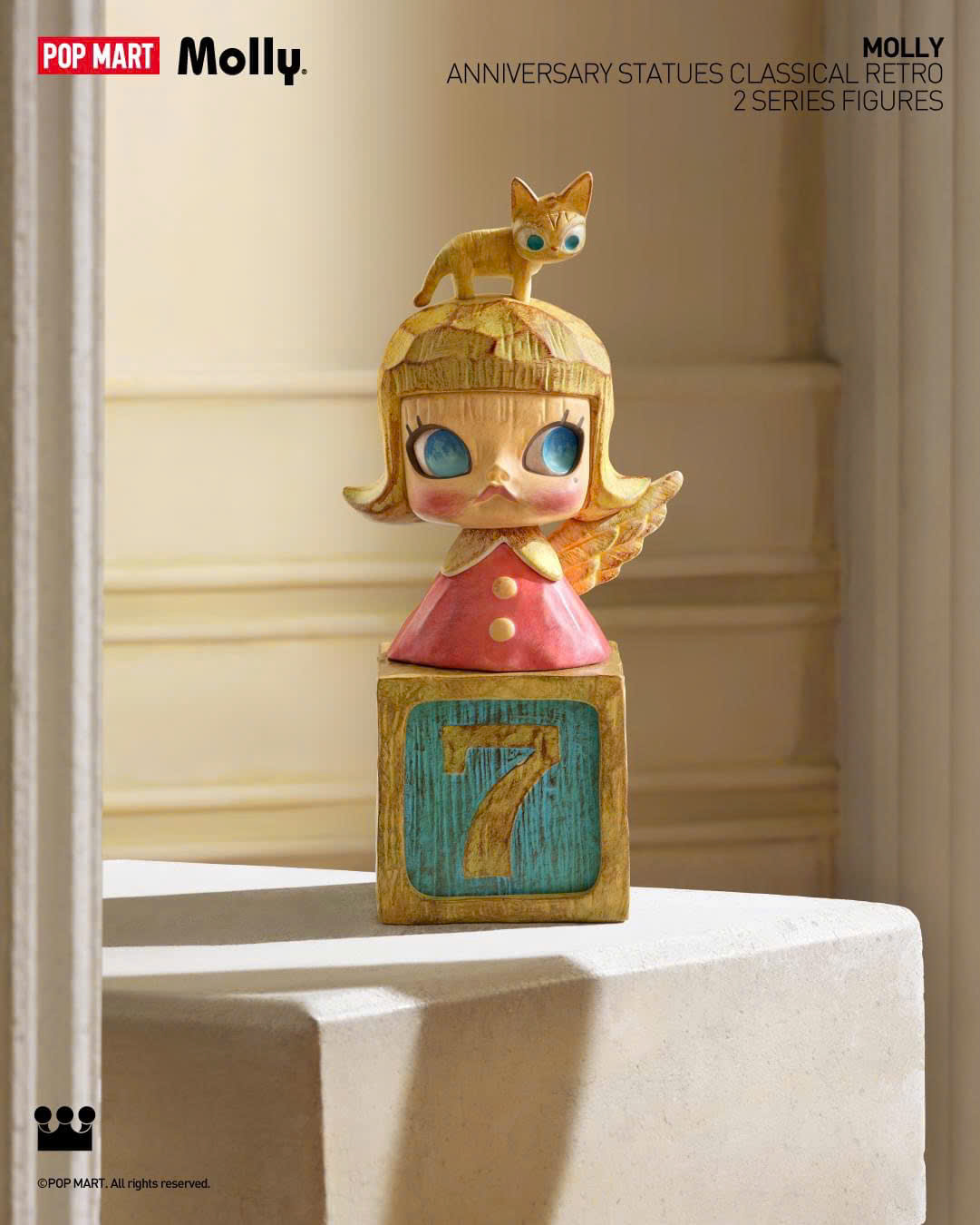 MOLLY Anniversary Statues Classical Retro 2 Series
