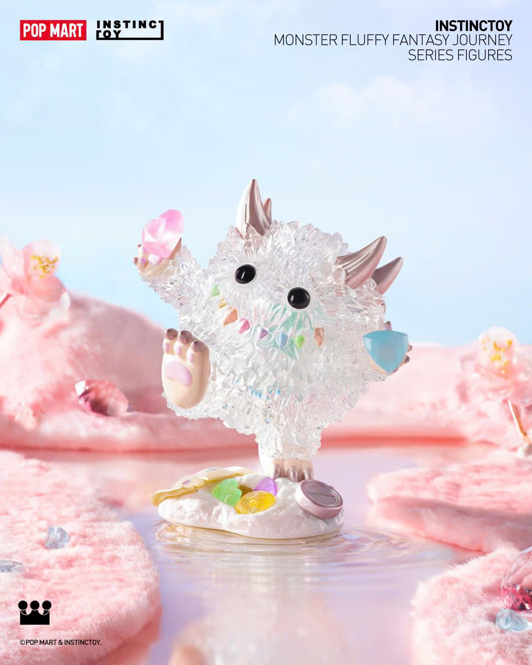 INSTINCTOY Monster Fluffy Fantasy Journey Series