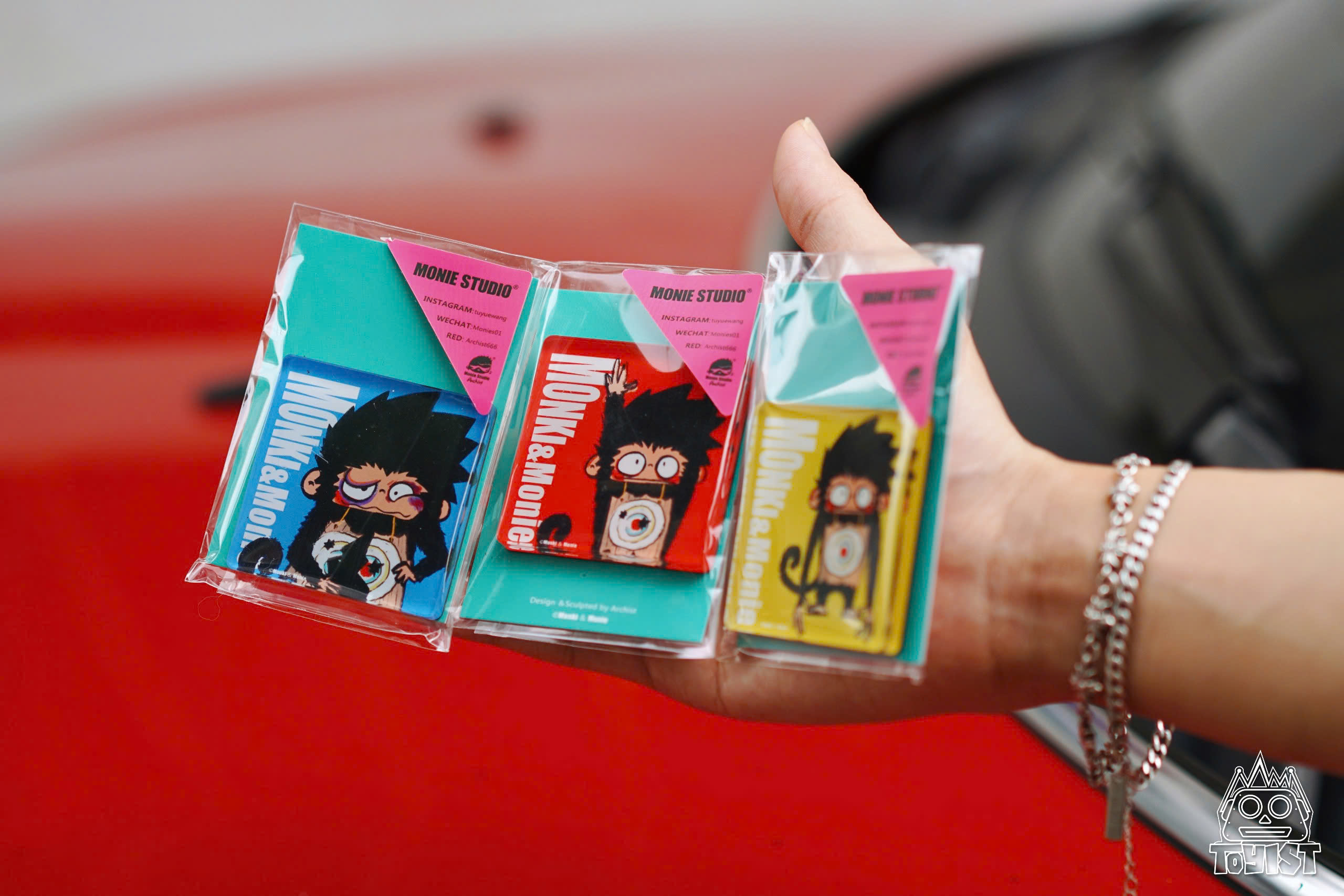 Monki Magnet Pin